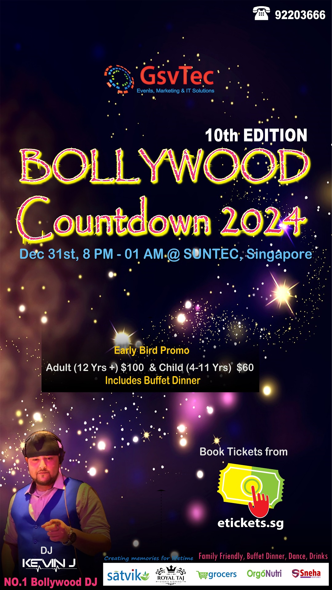 Bollywood Countdown 2024 New Year Eve Bollywood Countdown Party 2024